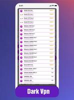 Dark Vpn Free Unlimited  internet imagem de tela 2