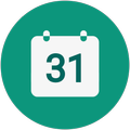 Calendar on Tile