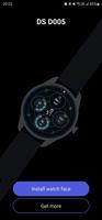 DS D005 - Digital watch face poster
