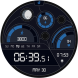 DS D006 - Digital watch face