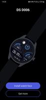DS D006 - Digital watch face poster