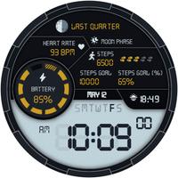 DS D008 - Digital watch face screenshot 1
