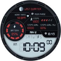 DS D008 - Digital watch face screenshot 2