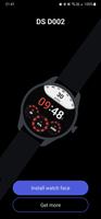DS D002 - Digital watch face poster