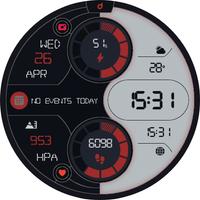 DS D003 - Digital watch face screenshot 3