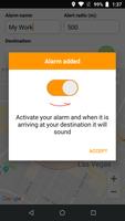 برنامه‌نما GPS travel alarm - Awake! عکس از صفحه