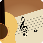 Notes de Musique à la Guitare icône