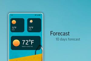 Fluent Weather Komponent KWGT स्क्रीनशॉट 1