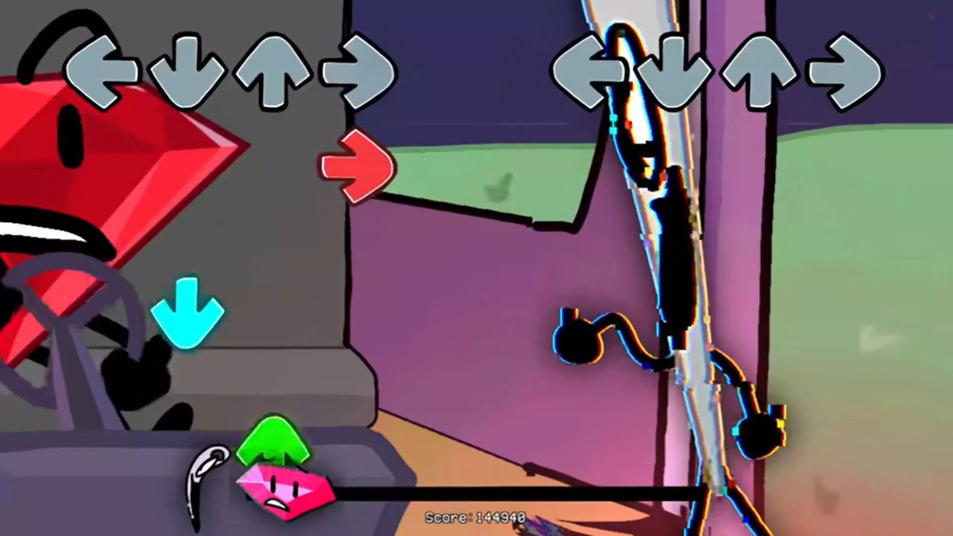 BFDI Backgrounds for week 1 and 3 [Friday Night Funkin'] [Mods]