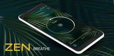Zen breath: Prana Breathe app