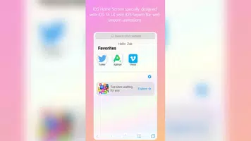 iOS 14 Browser for iphone app ảnh chụp màn hình 3