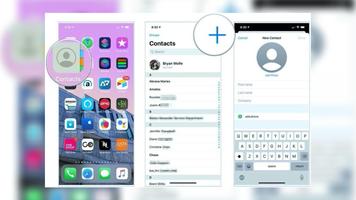 iContacts, iOS Contacts iPhone 스크린샷 2