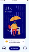 Regenschirm Plakat