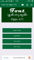 Font Oppo A71 Affiche