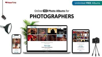 HearTinz Studio - Online Albums for Photographers Plakat