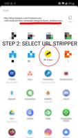 URLStripper - let's not track each other captura de pantalla 1