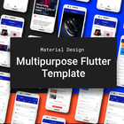 Mart Multipurpose Flutter Material Design Template simgesi