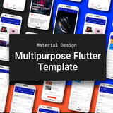 Mart Multipurpose Flutter Material Design Template icône