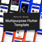 Mart Multipurpose Flutter Material Design Template ícone