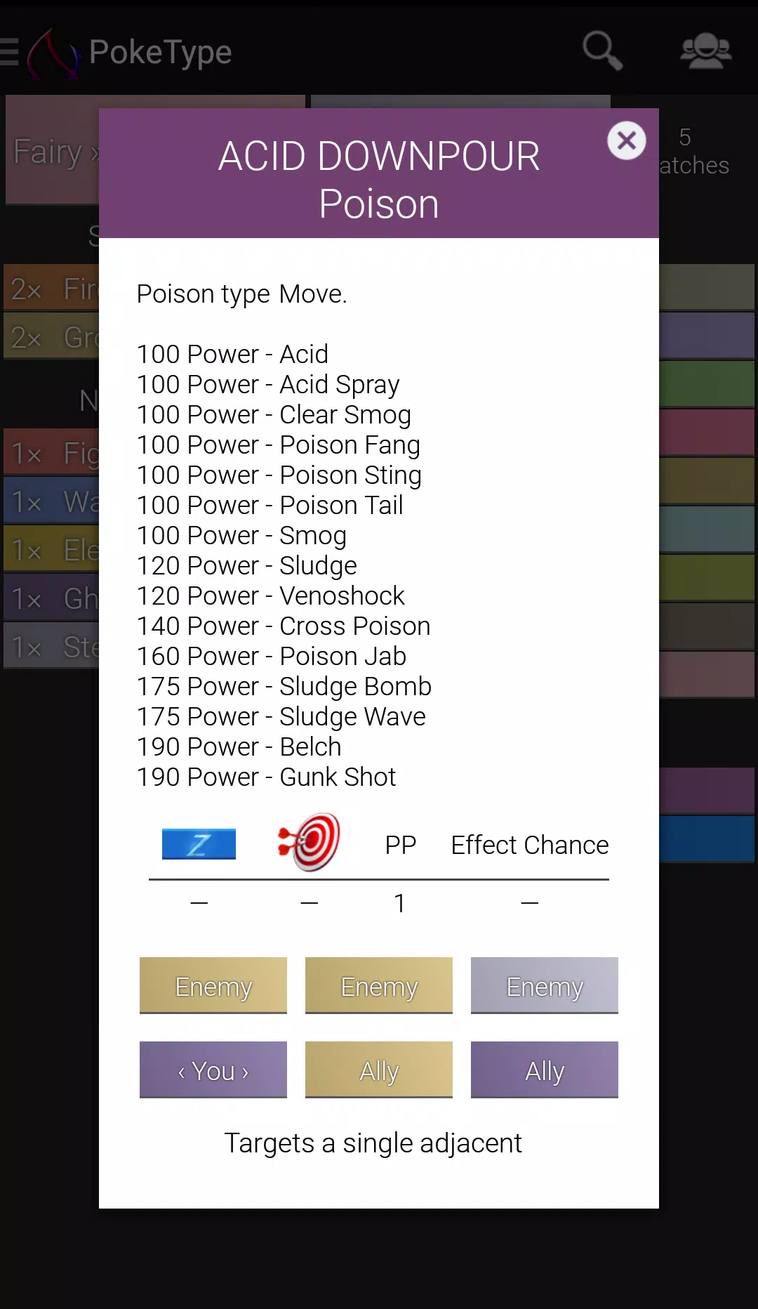 Type Chart for Pokemon APK for Android Download