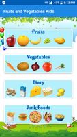 Learn Fruits and Foods - Kids الملصق