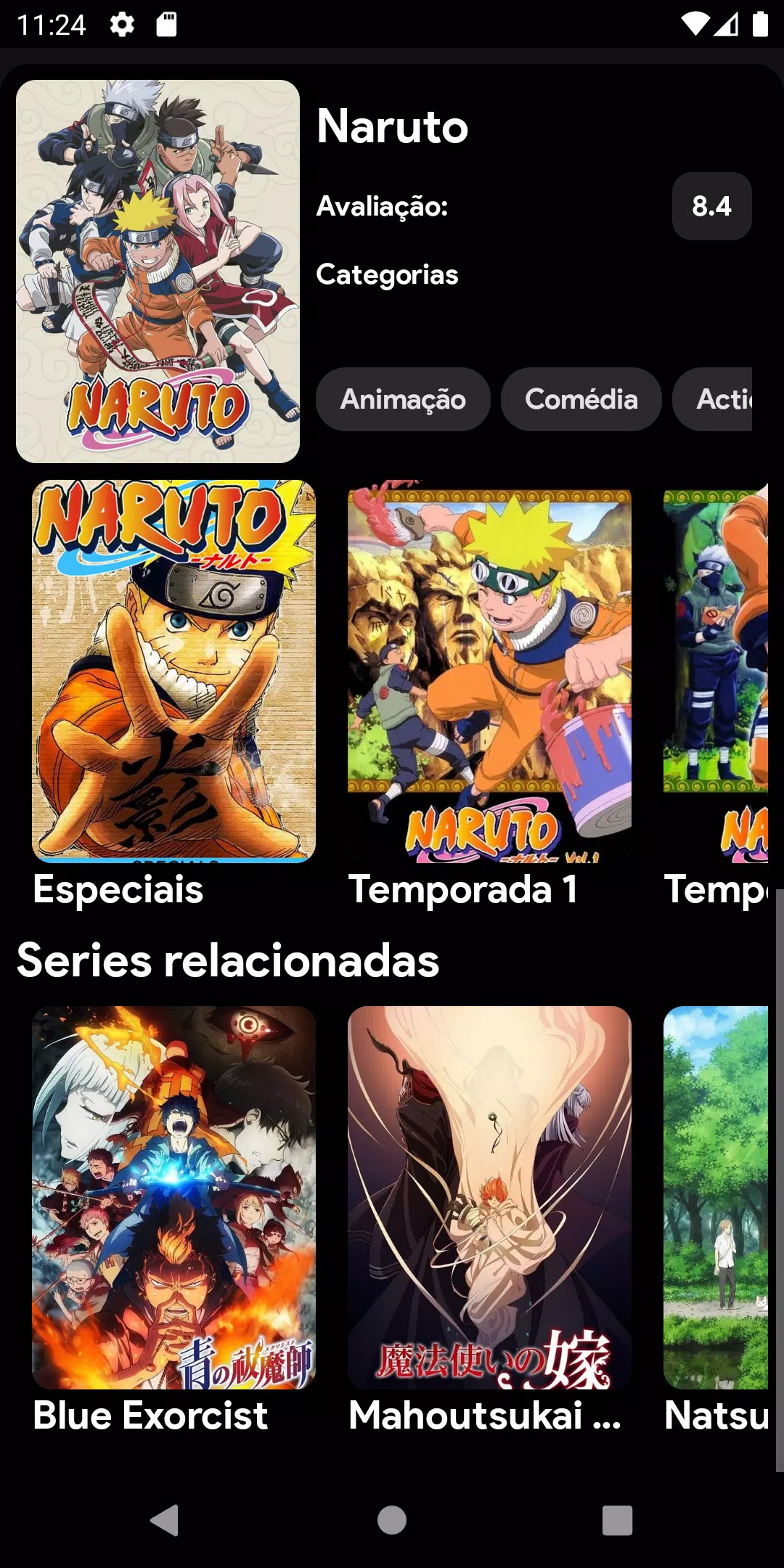 Animes, Series e Filmes APK + Mod for Android.