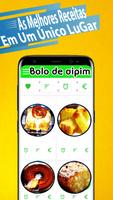 Como Fazer Bolo de Aipim - Receitas โปสเตอร์