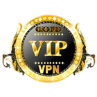 Gold VIP Vpn ไอคอน