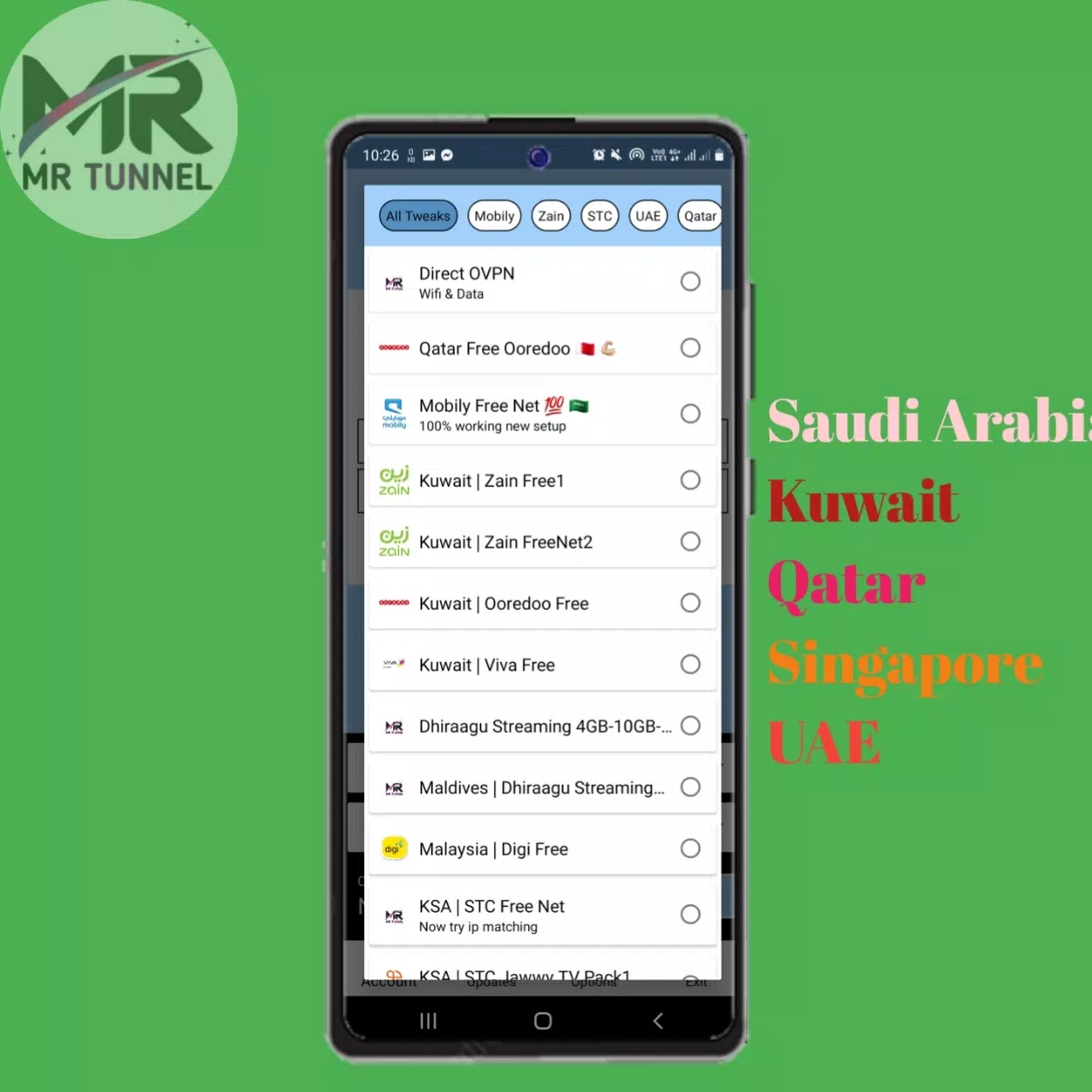 MR TUNNEL VPN APK للاندرويد تنزيل