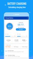 Charge battery, Charging time, Battery full alarm โปสเตอร์