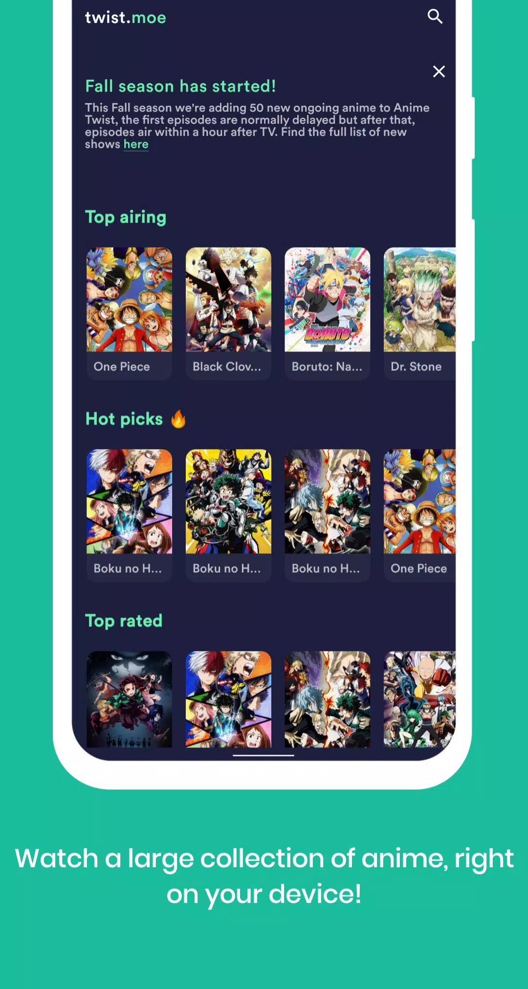 Anime Twist APK for Android Download