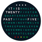 Word Clock Watch Face-icoon