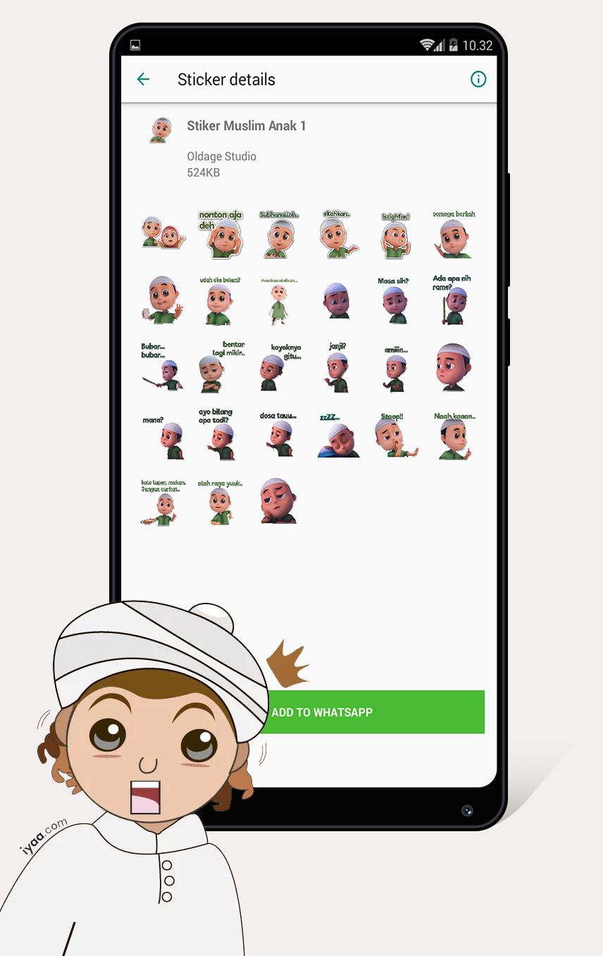 Stiker Karakter Muslim Muslimah For Android Apk Download