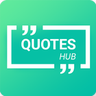 Quotes Hub, Daily Quotes, Quotes Creator Zeichen