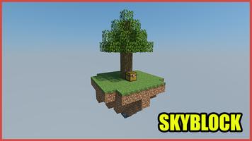 پوستر Skyblock Maps for MCPE