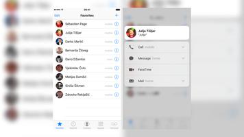 iContacts - iOS Contacts app capture d'écran 1