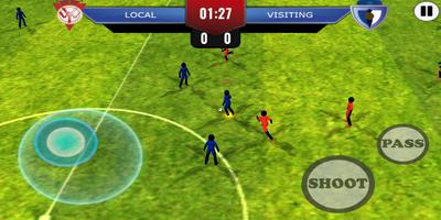 Stickman Soccer captura de pantalla 1