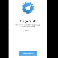 Telegram Lite Plakat