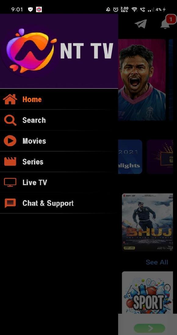 NT TV Mod APK 2.0.2 (IPL Live Match CSK Vs MI) latest 2.0.2 for Android