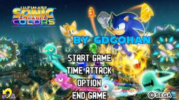 Sonic Advance Mod Colors Ultimate Plakat