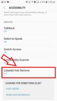 Labalabi No Ads ( Android Popup Ads Blocker & Ads Remover ) capture d'écran 1