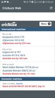 Cricbuzz - Live Cricket Scores & News No Ads captura de pantalla 2