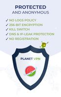 Free VPN Proxy by Planet VPN screenshot 1