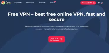 Free VPN gratuito - Planet VPN