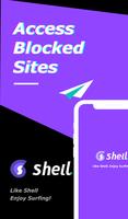 ShellVPN-Fastest,private,safety VPN unblocker free โปสเตอร์