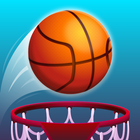 Hot Dunk: Addicting Tappy Tap Basketball Hoop Shots Game (no wifi) أيقونة