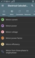 Electrical Calculations Pro capture d'écran 1