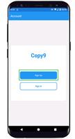 Copy9: Mobile Backup Cartaz
