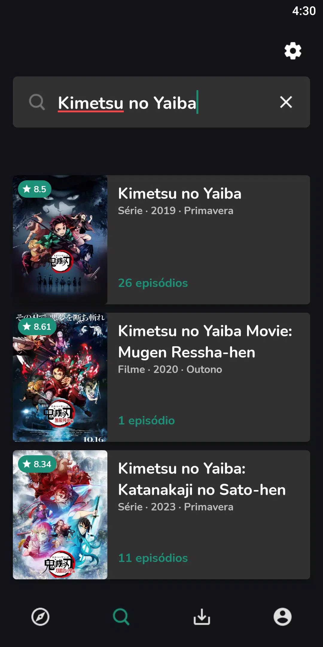 Shinsu APK MOD v5.1 (Sem Anúncios) Novo AnimeKey