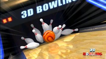 Bowling Game 3D Affiche